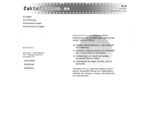 Tablet Screenshot of faktafiktion.se